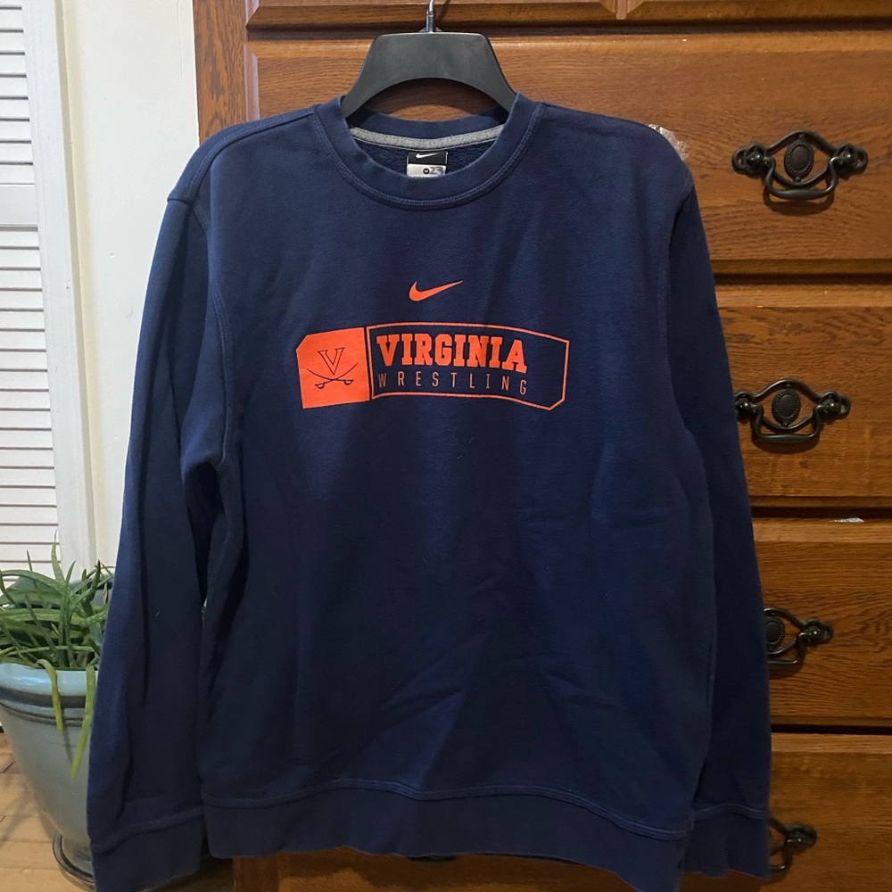 Mens M UVA Wrestling Sweatshirt
